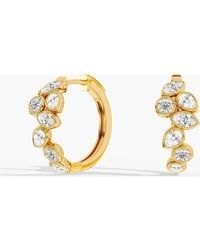 Everlee - Frame Multi-Shape Lab Diamond Hoop - Lyst