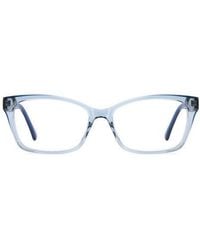 Kate Spade - Demi 55Mm Rectangular Reading Glasses - Lyst