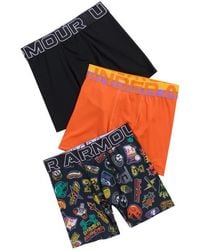 Under Armour - Kids' Assorted 3-Pack Ua Performance Tech Mesh Boxer Briefs - Lyst