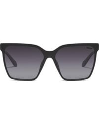 Quay - Level Up Remixed 61Mm Gradient Polarized Square Sunglasses - Lyst