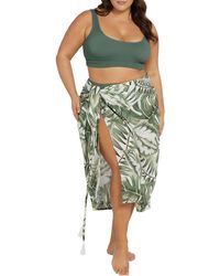 Artesands - Deliciosa Cover-up Cotton Sarong & Carry Bag - Lyst