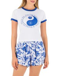 Hurley - Peace Out Ringer Baby T-Shirt - Lyst