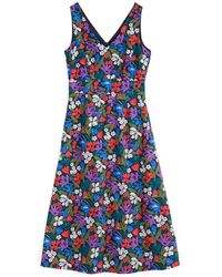 Seasalt Cornwall - Sky Beyond Sleeveless Organic Cotton Midi Dress - Lyst