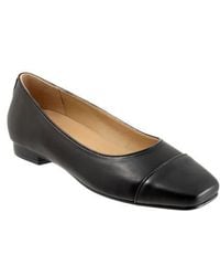 Trotters - Harbor Cap Toe Flat - Lyst