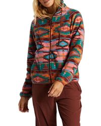 Billabong - Boundary Lite Print Water Repellent Zip-Up Fleece Jacket - Lyst