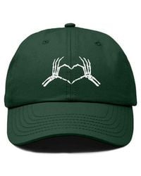 Alix - Skeleton Heart Embroidered Dad Hat - Lyst