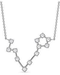 HauteCarat - Lab Created Diamond Constellation Pendant Necklace - Lyst