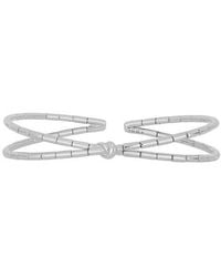 Bony Levy - 14K Crossover Knot Open Bangle Bracelet - Lyst