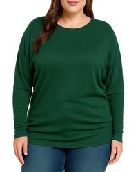 Standards & Practices - Batwing Long Sleeve Tunic Top - Lyst