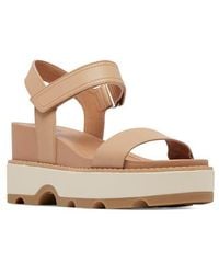 Sorel - Joanie Iv Y Strap Wedge Sandal - Lyst