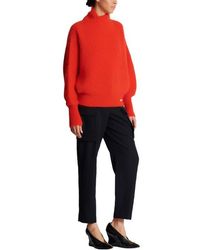 Balmain - Mohair Knit Jumper With Collar Detail - Lyst
