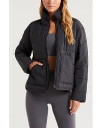 Zella - Quilted Packable Jacket - Lyst