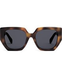Celine - Triomphe 55mm Butterfly Sunglasses - Lyst