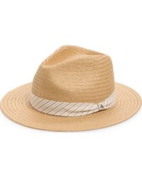 Rag & Bone - Packable Straw Fedora - Lyst
