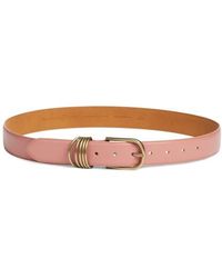 Treasure & Bond - Parker Brass Hoop Leather Belt - Lyst