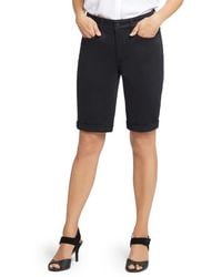 NYDJ - Briella Cuffed Bermuda Shorts - Lyst