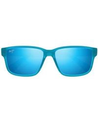 Maui Jim - 58Mm Polarizedplus2 Rectangular Sunglasses - Lyst
