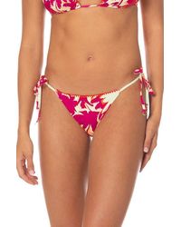 Maaji - Dreamscape Glow Sunflash Reversible Side Tie Bikini Bottoms - Lyst