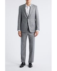 Heritage Gold - Classic Fit Super 130S Plaid Wool Suit - Lyst