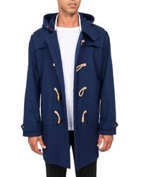 Con.struct - Solid Wool Toggle Coat - Lyst