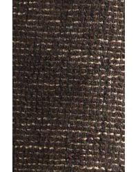 Sacai - Fringe Wool Blend Tweed Hooded Jacket - Lyst