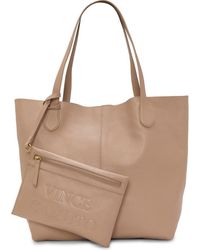 Vince Camuto - Jenna Pebble Leather Tote - Lyst