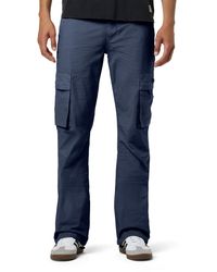 Hudson Jeans - Walker Kick Flare Ripstop Cargo Jeans - Lyst