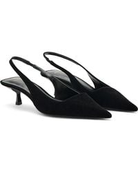 Mango - Slingback Pointed Toe Pump - Lyst