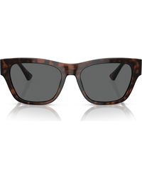 Versace - 55Mm Square Sunglasses - Lyst