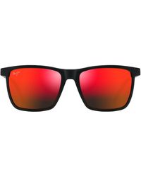 Maui Jim - One Way 55mm Polarizedplus2® Rectangular Sunglasses - Lyst