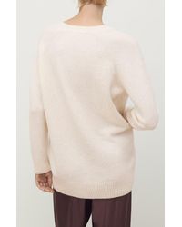 Mango - V-Neck Sweater - Lyst