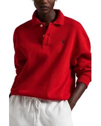 Polo Ralph Lauren - Arctic Fleece Polo Sweatshirt - Lyst