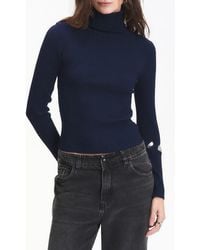 DELUC - Mylo Ribbed Turtleneck Sweater - Lyst