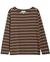 Seasalt Cornwall - Sailor Stripe Long Sleeve Organic Cotton T-Shirt - Lyst