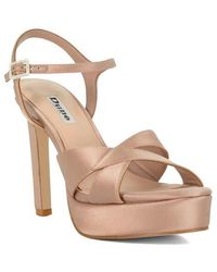 Dune - Mayve Ankle Strap Platform Sandal - Lyst