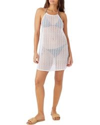 O'neill Sportswear - Mona Open Stitch Cover-up Minidress - Lyst