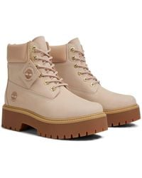 Timberland - Stone Street 6-inch Waterproof Lace-up Leather Boot - Lyst