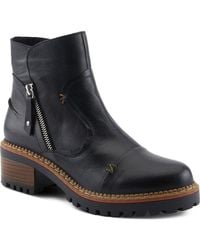 Spring Step - Denaye Leather Bootie - Lyst