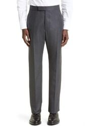 Thom Browne - Classic Super 120S Wool Backstrap Pants - Lyst