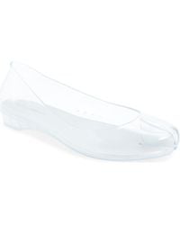 Jeffrey Campbell - Fixed Split Toe Jelly Flat - Lyst