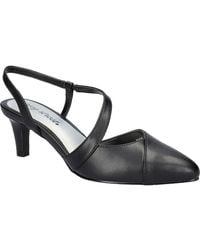 Easy Street - Emerald Slingback Pointed Toe Pump - Lyst