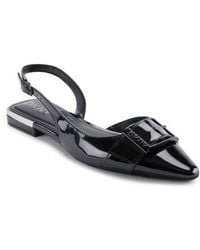 DKNY - Clemma Pointed Toe Slingback Flat - Lyst