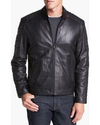 Andrew Marc - Landon Moto Jacket - Lyst