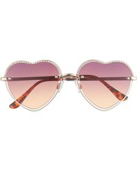 BP. - Heart Sunglasses - Lyst