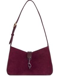 Rebecca Minkoff - Small Megan Suede Shoulder Bag - Lyst
