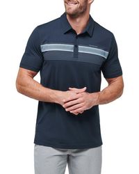Travis Mathew - State Of The Art 2.0 Chest Stripe Polo - Lyst