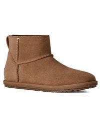 UGG - Classic Mini Deconstructed Genuine Shearling Lined Boot - Lyst