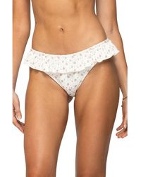 Edikted - Amelia Ruffle Bikini Bottoms - Lyst