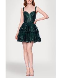Blondie Nites - Sequin Lace Minidress - Lyst