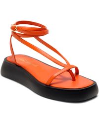 Free People - Winnie Ankle Strap Platform Sandal - Lyst
